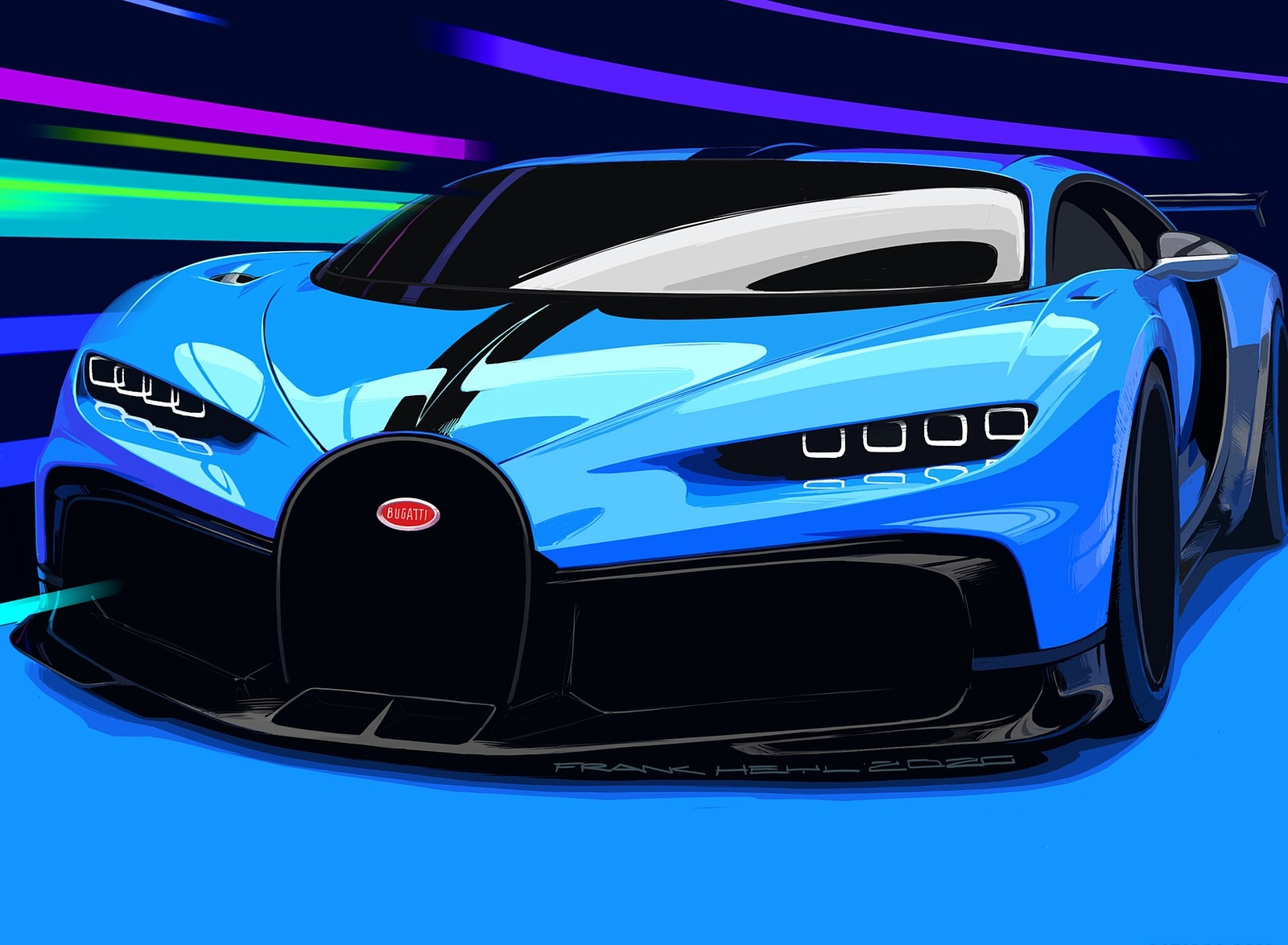 2021 Bugatti Chiron Pur Sport Front Wallpapers #119 of 119