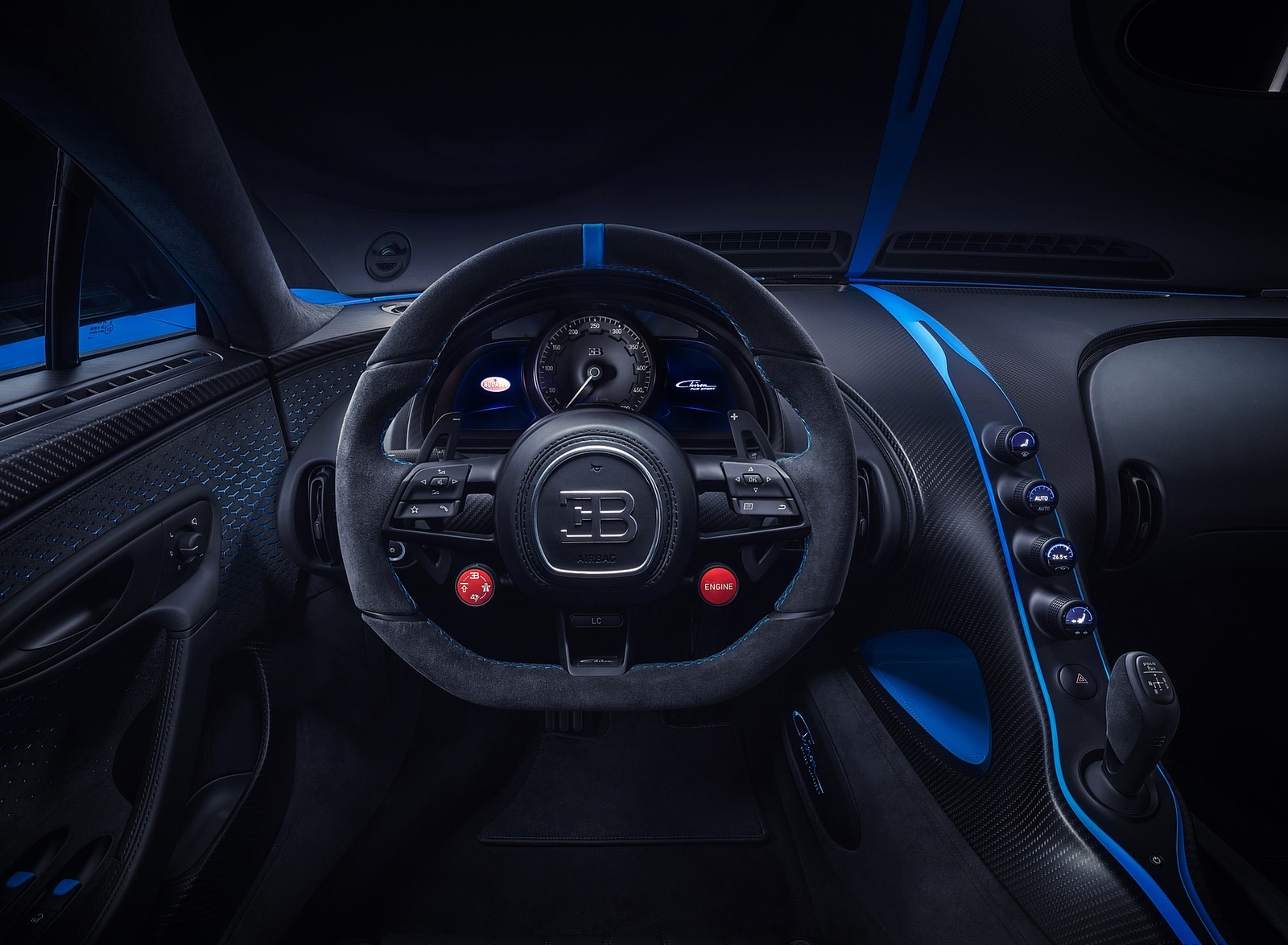 2021 Bugatti Chiron Pur Sport Interior Cockpit Wallpapers #113 of 119