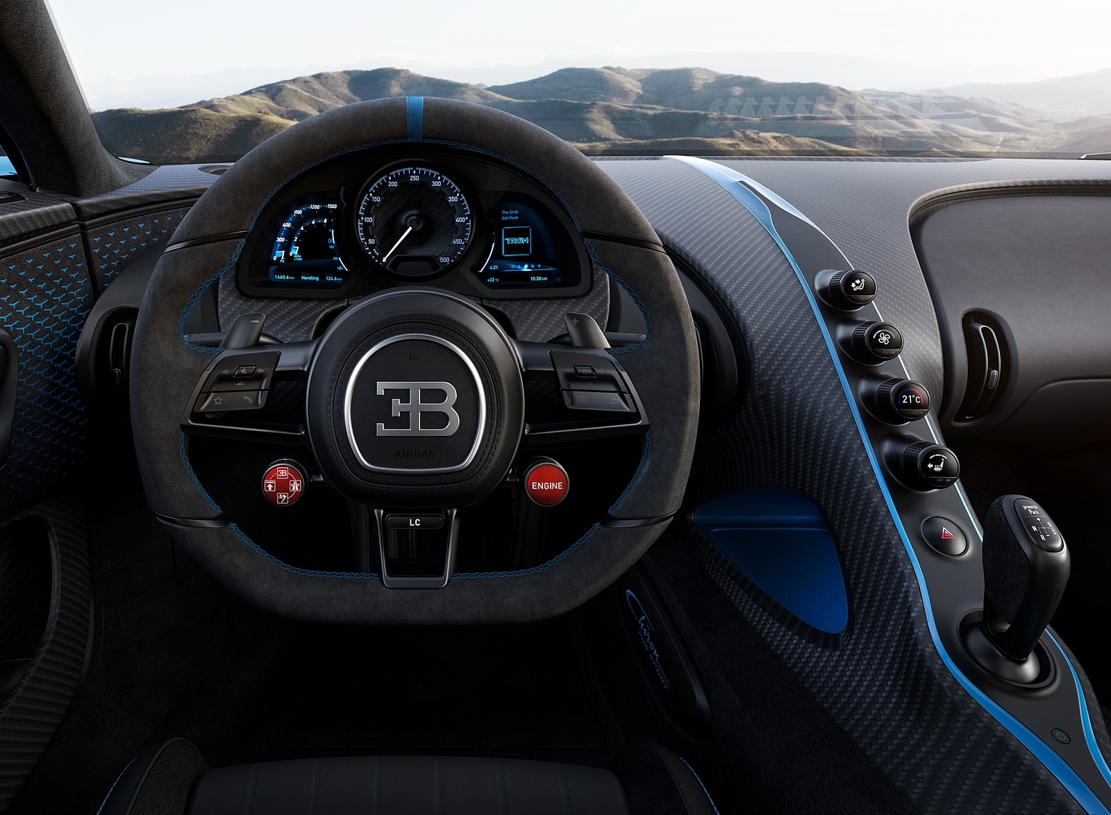 2021 Bugatti Chiron Pur Sport Interior Cockpit Wallpapers #90 of 119