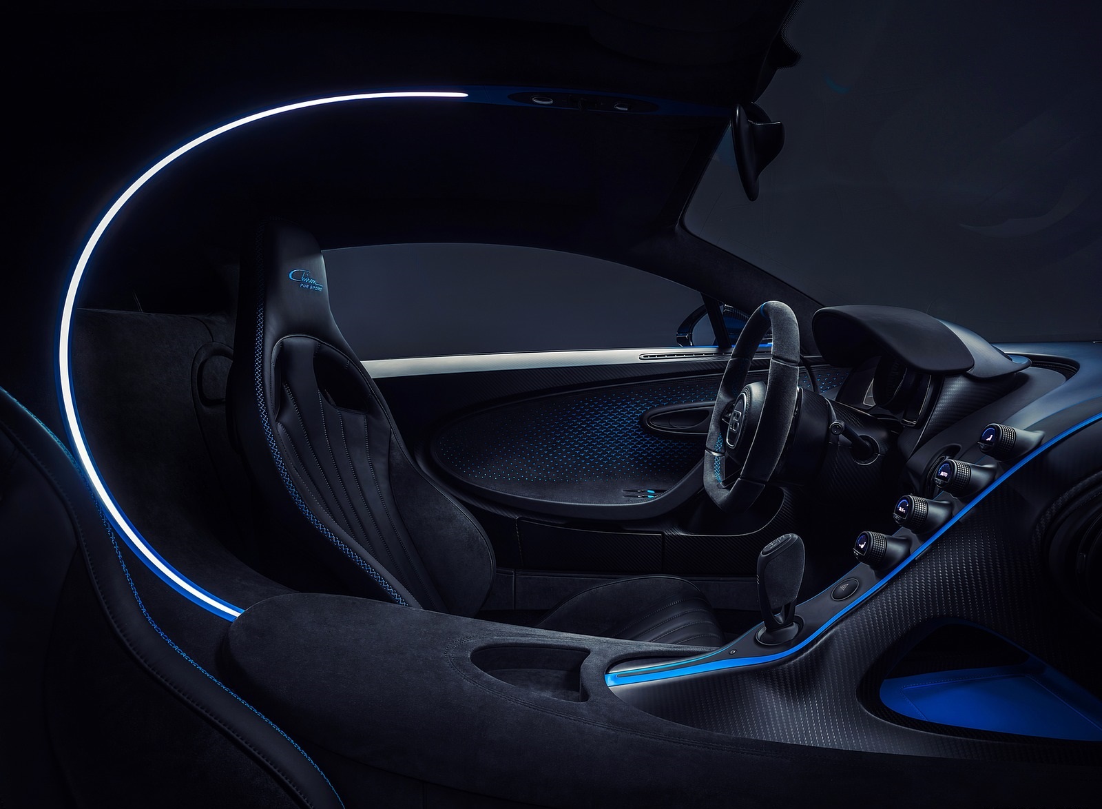 2021 Bugatti Chiron Pur Sport Interior Wallpapers #114 of 119
