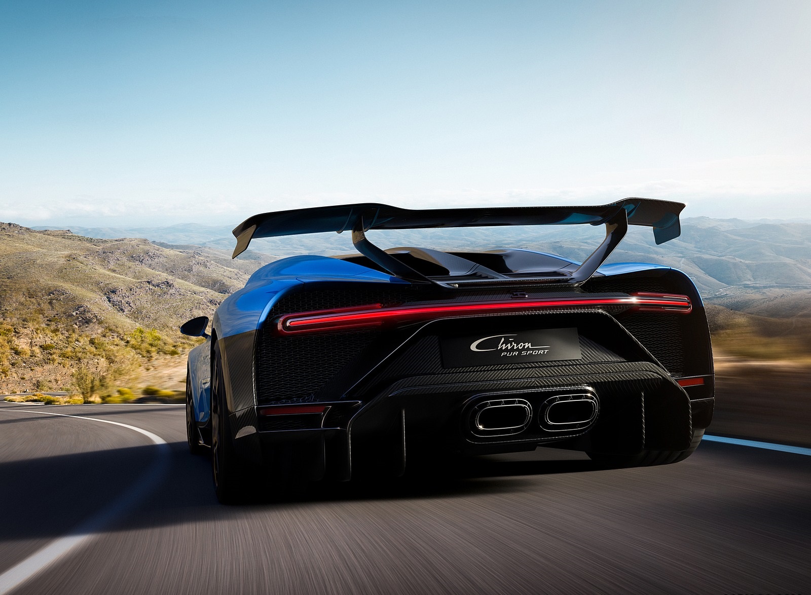 2021 Bugatti Chiron Pur Sport Rear Wallpapers #81 of 119