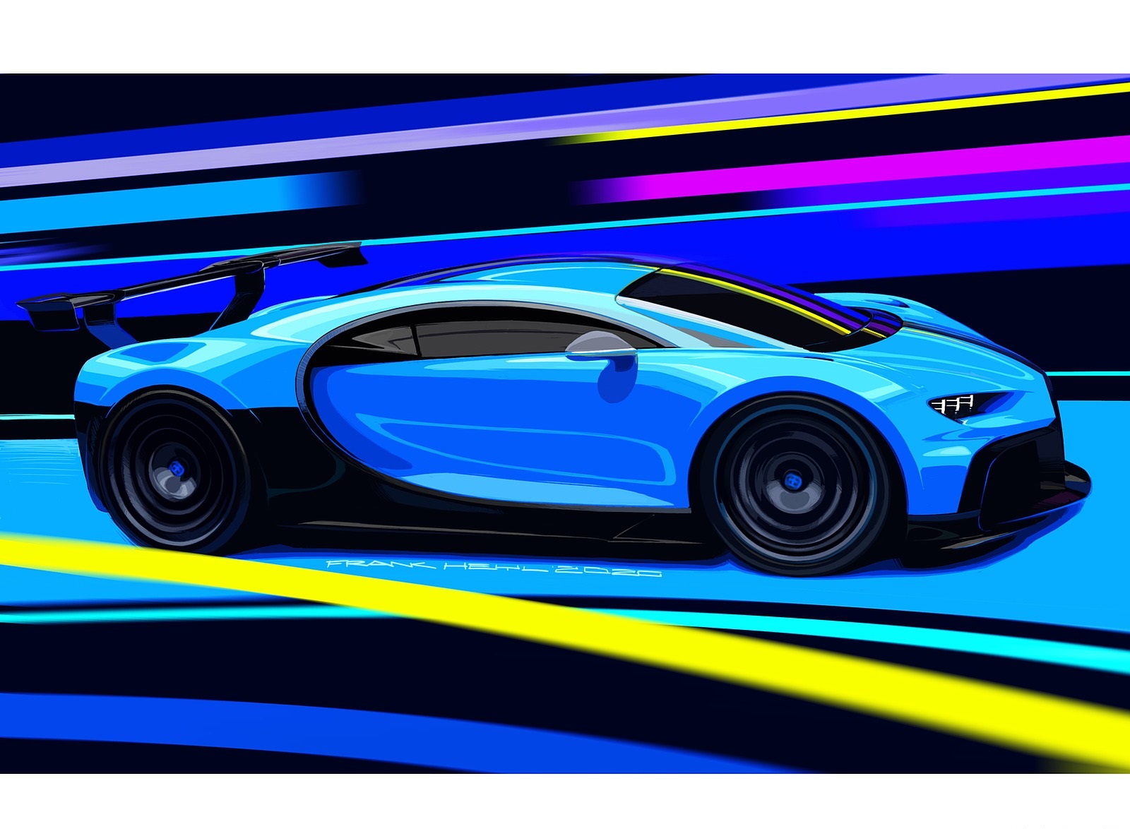 2021 Bugatti Chiron Pur Sport Side Wallpapers #117 of 119