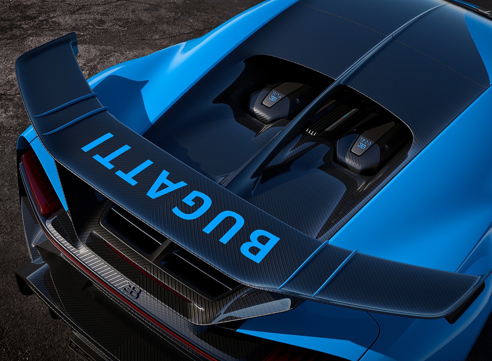 2021 Bugatti Chiron Pur Sport Spoiler Wallpapers #89 of 119