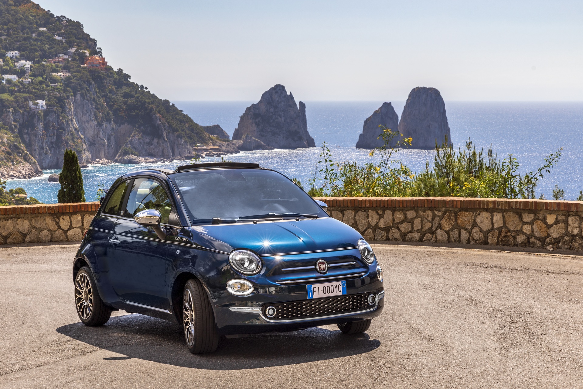 2021 Fiat 500 Yachting Front Three-Quarter Wallpapers (1)