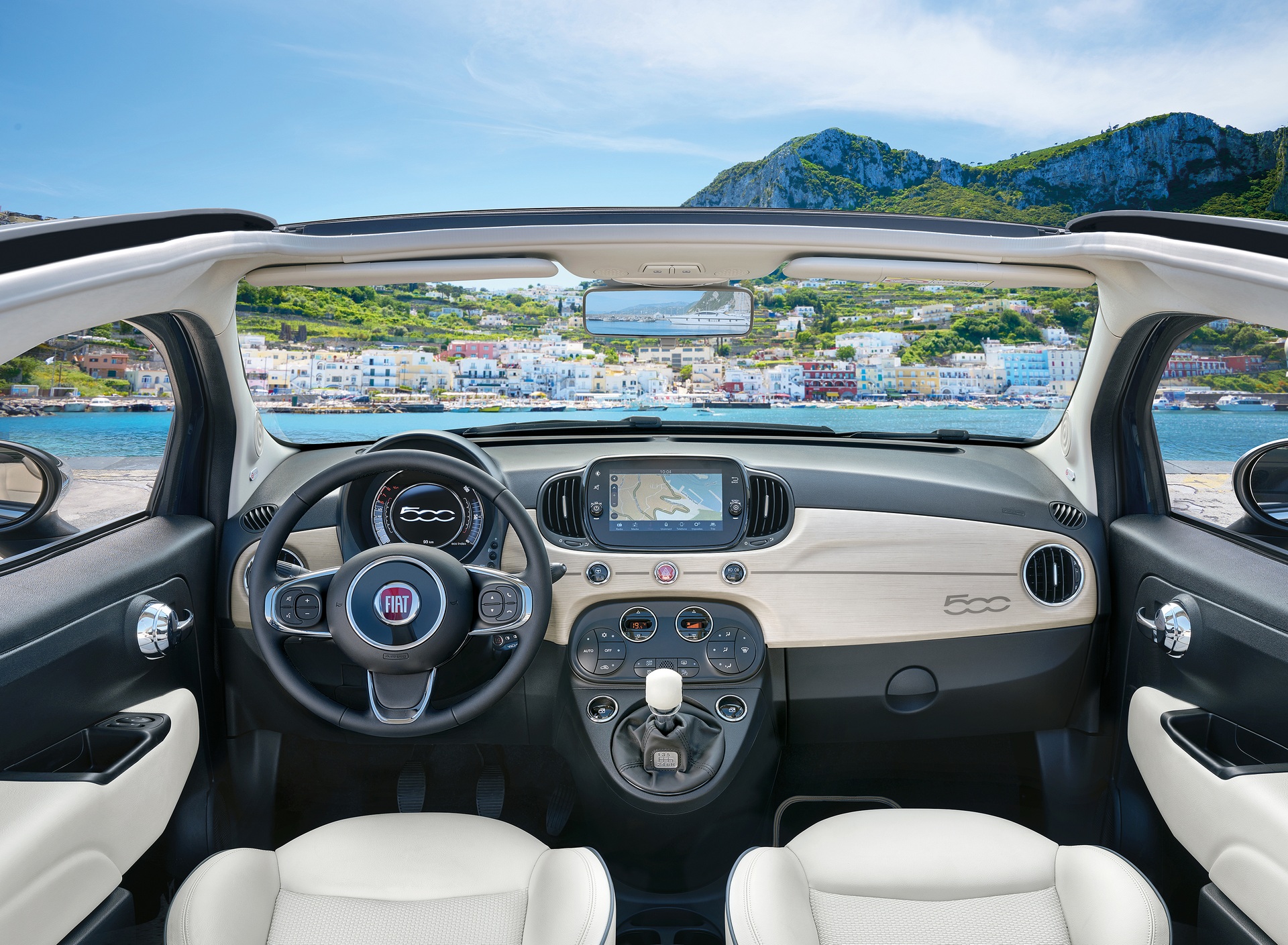 2021 Fiat 500 Yachting Interior Cockpit Wallpapers (10)