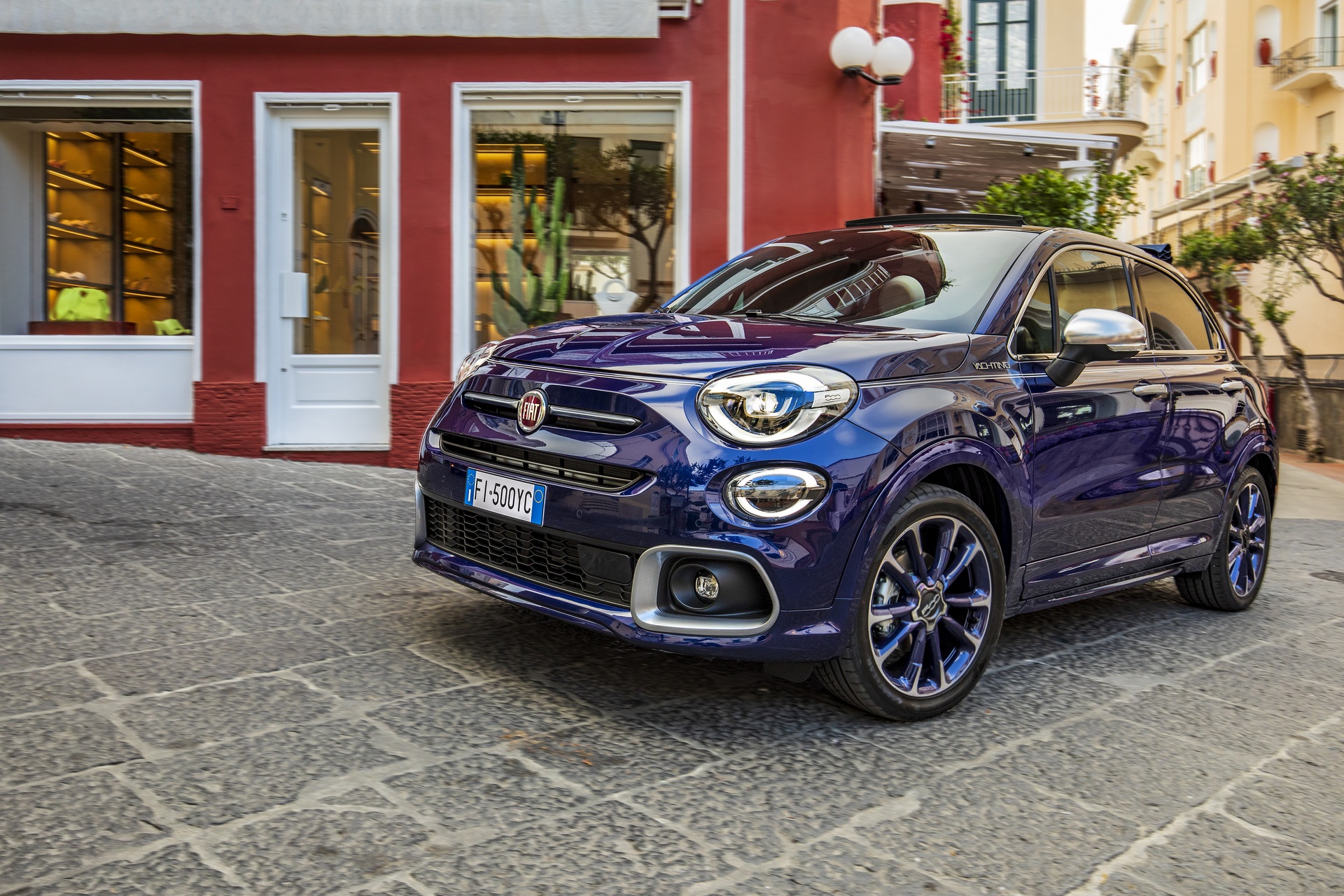 2021 Fiat 500X Yachting Front Wallpapers (6)