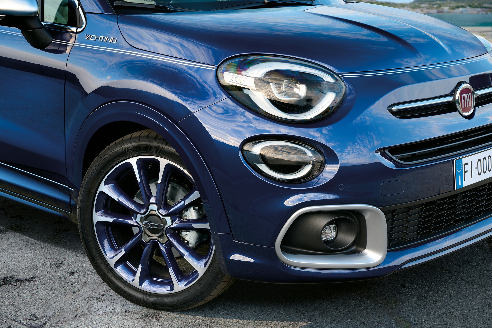 2021 Fiat 500X Yachting Headlight Wallpapers #16 of 24