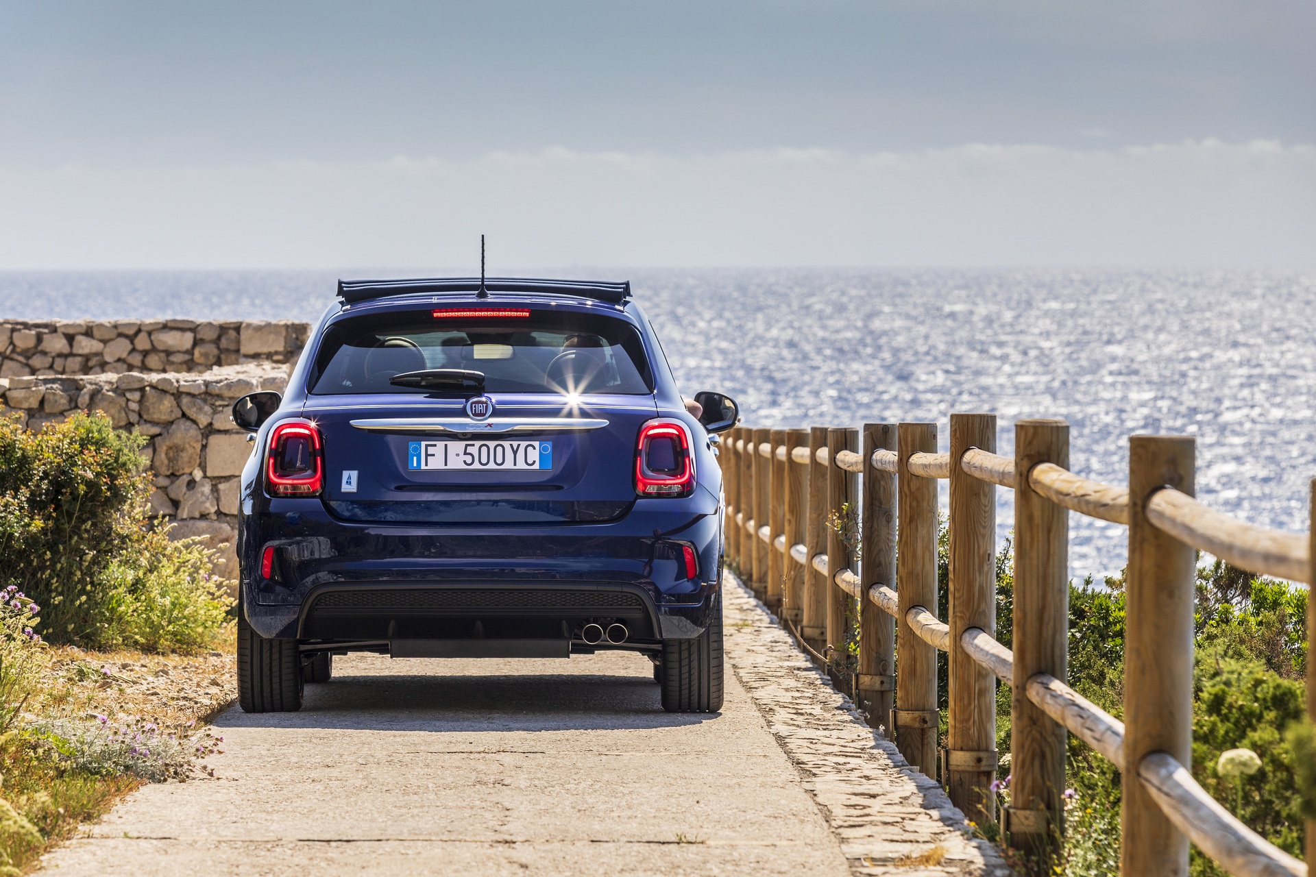 2021 Fiat 500X Yachting Rear Wallpapers (8)