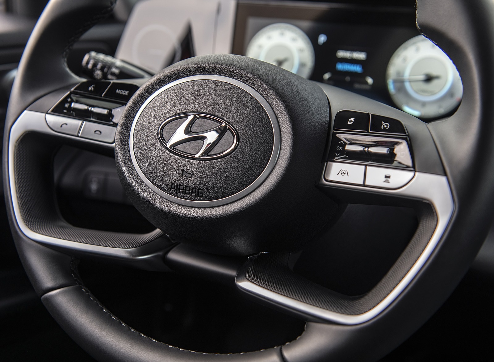 2021 Hyundai Elantra Interior Steering Wheel Wallpapers #16 of 28