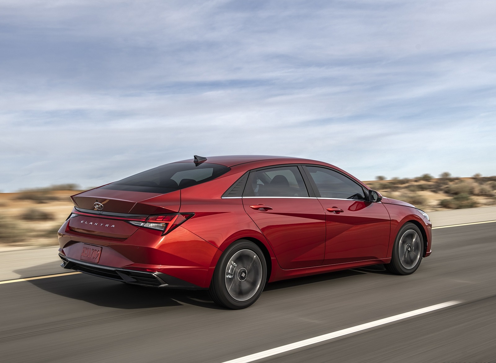 2021 Hyundai Elantra Rear Three-Quarter Wallpapers #2 of 28