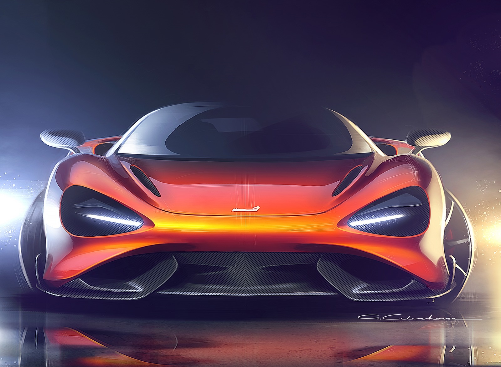 2021 McLaren 765LT Design Sketch Wallpapers #158 of 159