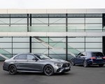 2021 Mercedes-AMG E 53 4MATIC+ Night Package (Color: Selenite Grey Metallic) Front Three-Quarter Wallpapers 150x120 (10)