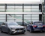 2021 Mercedes-AMG E 53 4MATIC+ Night Package (Color: Selenite Grey Metallic) Front Three-Quarter Wallpapers 150x120