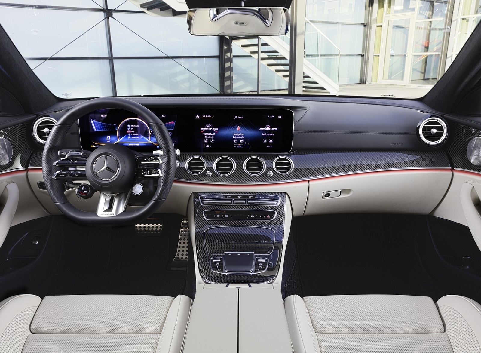 2021 Mercedes-AMG E 53 Estate 4MATIC+ T-Model Interior Cockpit Wallpapers #17 of 19