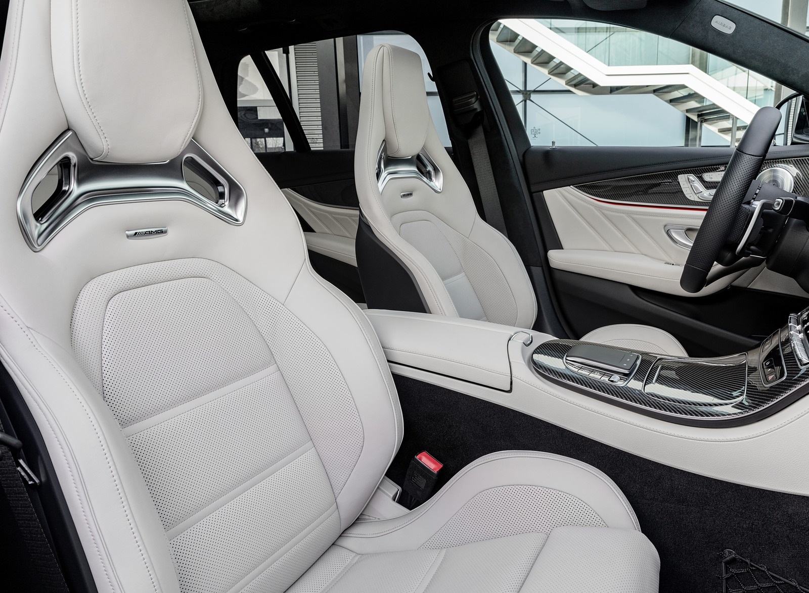 2021 Mercedes-AMG E 53 Estate 4MATIC+ T-Model Interior Seats Wallpapers #16 of 19