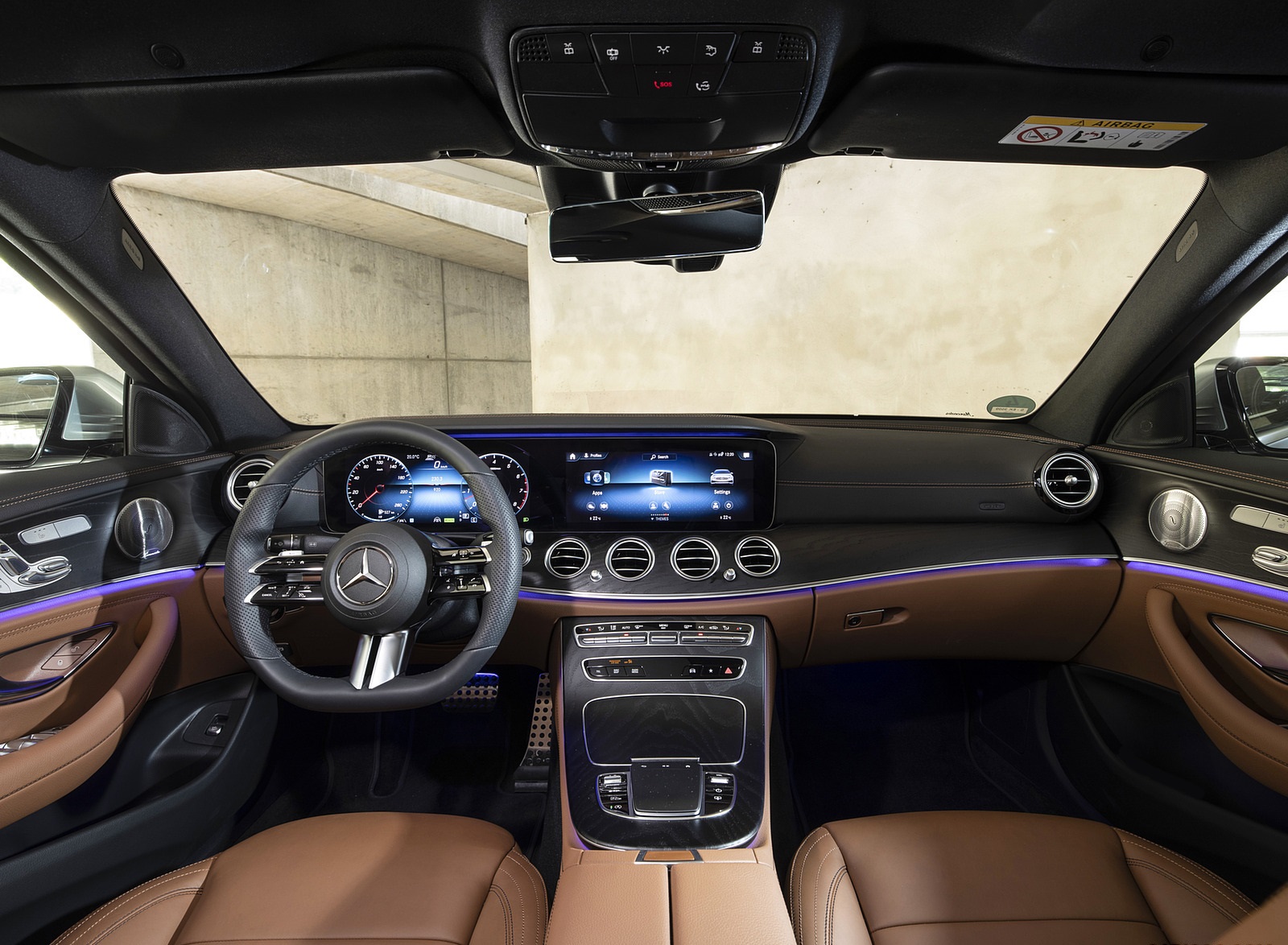 2021 Mercedes-Benz E 350 Interior Cockpit Wallpapers #20 of 70