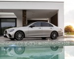 2021 Mercedes-Benz E-Class AMG line (Color: Mojave Silver Metallic) Front Three-Quarter Wallpapers 150x120