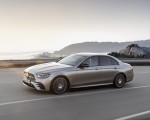 2021 Mercedes-Benz E-Class AMG line (Color: Mojave Silver Metallic) Front Three-Quarter Wallpapers 150x120