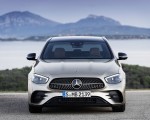 2021 Mercedes-Benz E-Class AMG line (Color: Mojave Silver Metallic) Front Wallpapers 150x120