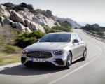 2021 Mercedes-Benz E-Class AMG line (Color: Mojave Silver Metallic) Front Wallpapers 150x120