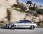 2021 Mercedes-Benz E-Class AMG line (Color: Mojave Silver Metallic) Side Wallpapers 150x120