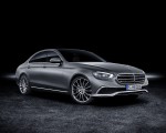 2021 Mercedes-Benz E-Class (Color: Selenit Grey Magno) Front Three-Quarter Wallpapers 150x120