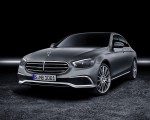 2021 Mercedes-Benz E-Class (Color: Selenit Grey Magno) Front Three-Quarter Wallpapers 150x120