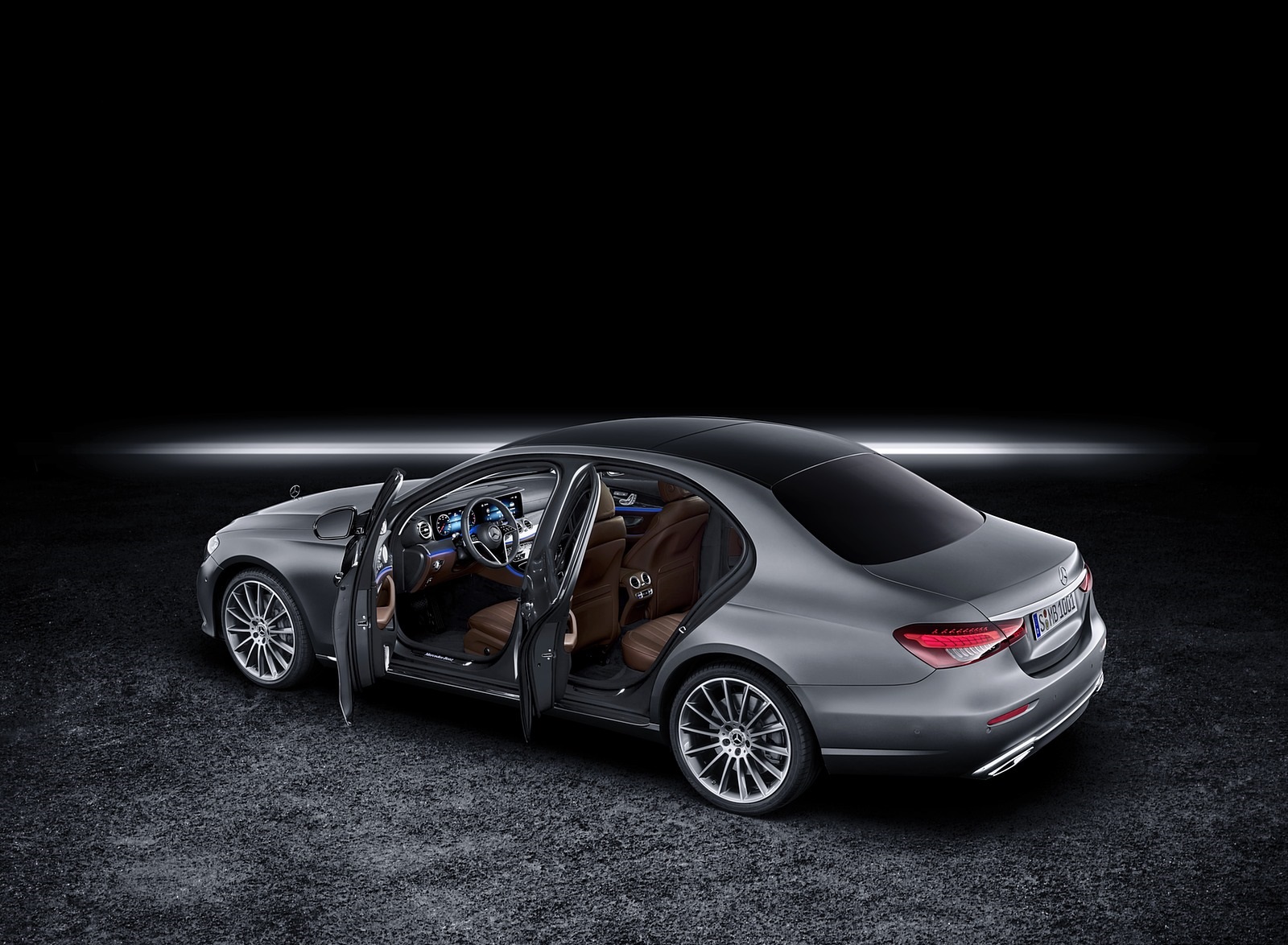2021 Mercedes-Benz E-Class (Color: Selenit Grey Magno) Interior Wallpapers #63 of 70