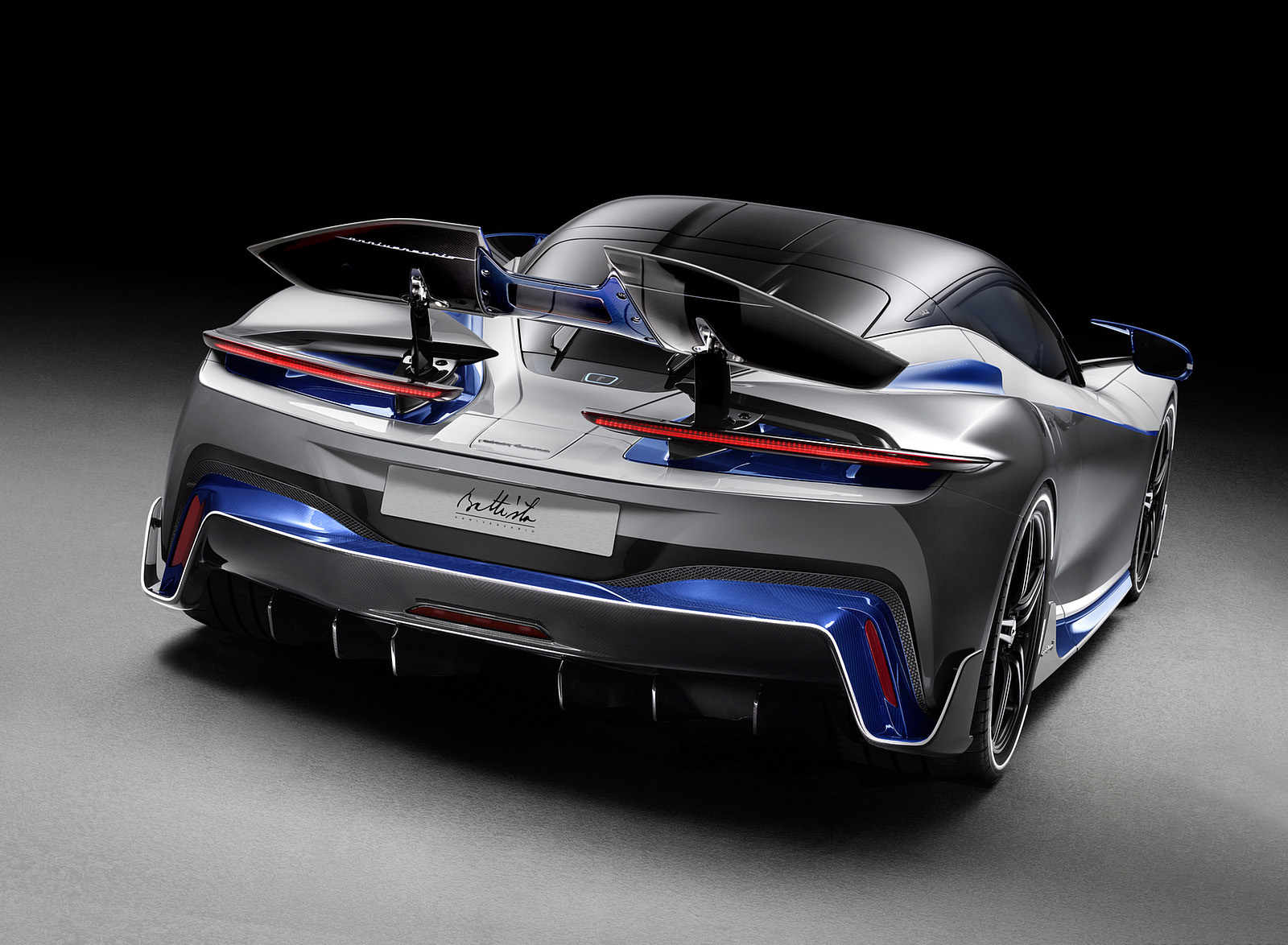 2021 Pininfarina Battista Anniversario Rear Wallpapers (5)