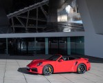 2021 Porsche 911 Turbo S Cabrio (Color: Guards Red) Front Three-Quarter Wallpapers 150x120 (33)