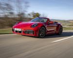 2021 Porsche 911 Turbo S Cabrio (Color: Guards Red) Front Three-Quarter Wallpapers 150x120 (12)