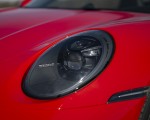 2021 Porsche 911 Turbo S Cabrio (Color: Guards Red) Headlight Wallpapers 150x120