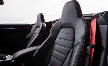 2021 Porsche 911 Turbo S Cabrio (Color: Guards Red) Interior Seats Wallpapers 450x275 (69)