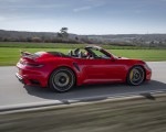 2021 Porsche 911 Turbo S Cabrio (Color: Guards Red) Rear Three-Quarter Wallpapers 150x120 (15)