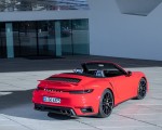 2021 Porsche 911 Turbo S Cabrio (Color: Guards Red) Rear Three-Quarter Wallpapers 150x120 (42)