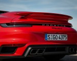 2021 Porsche 911 Turbo S Cabrio (Color: Guards Red) Tail Light Wallpapers 150x120 (49)
