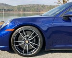 2021 Porsche 911 Turbo S Cabriolet (Color: Gentian Blue Metallic) Wheel Wallpapers 150x120