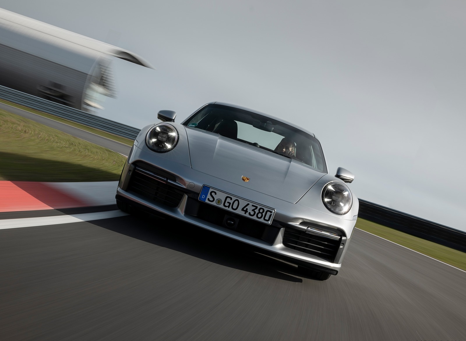 Porsche 992 Turbo s Silver