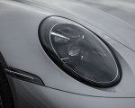 2021 Porsche 911 Turbo S Coupe (Color: GT Silver Metallic) Headlight Wallpapers 150x120