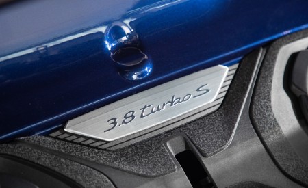 2021 Porsche 911 Turbo S Coupe (Color: Gentian Blue Metallic) Engine Wallpapers 450x275 (195)