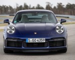 2021 Porsche 911 Turbo S Coupe (Color: Gentian Blue Metallic) Front Wallpapers 150x120