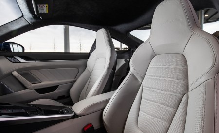 2021 Porsche 911 Turbo S Coupe (Color: Gentian Blue Metallic) Interior Seats Wallpapers 450x275 (200)