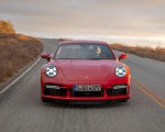 2021 Porsche 911 Turbo S Coupe (Color: Guards Red) Front Wallpapers 150x120
