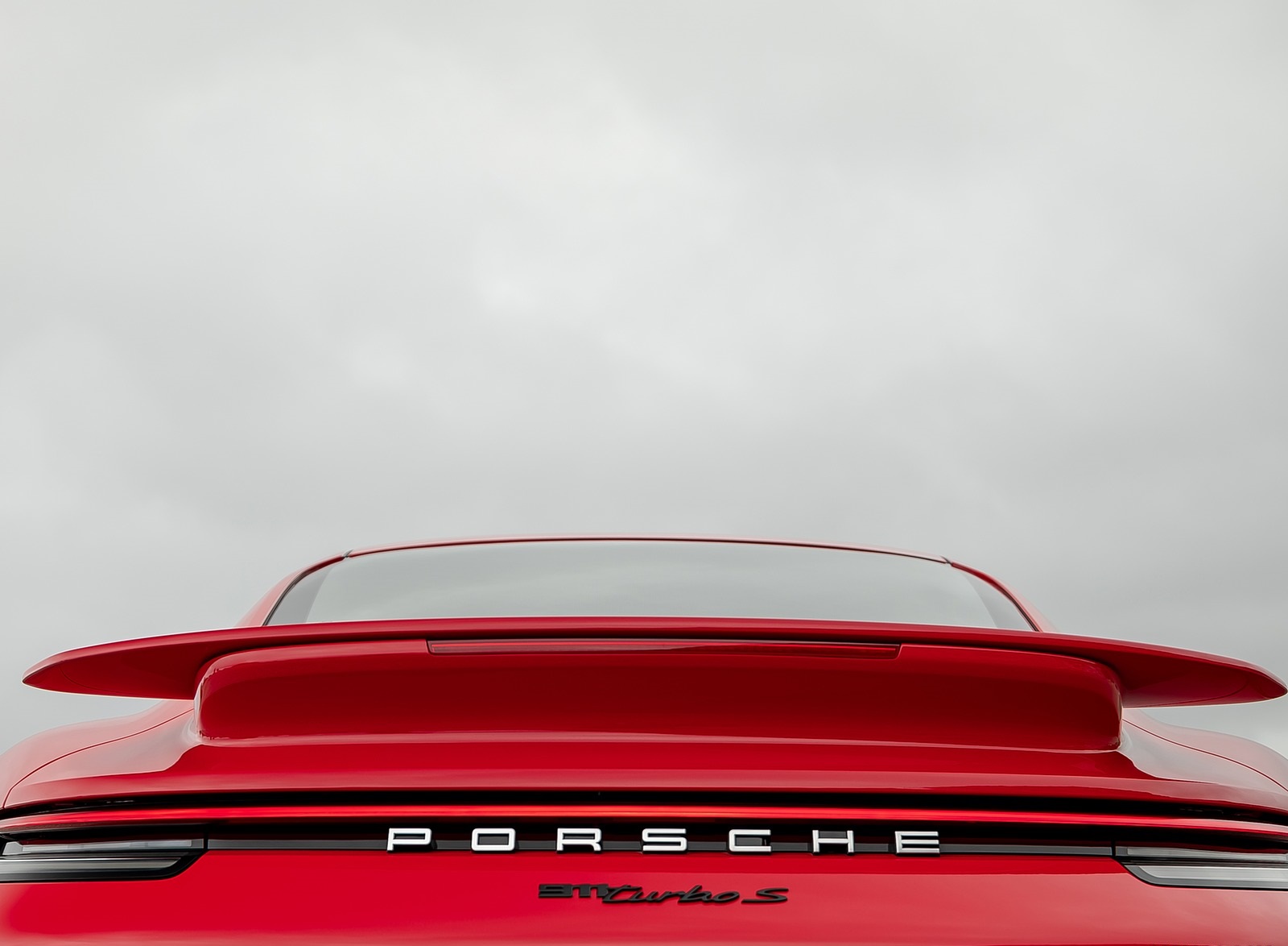 2021 Porsche 911 Turbo S Coupe (Color: Guards Red) Spoiler Wallpapers #79 of 254