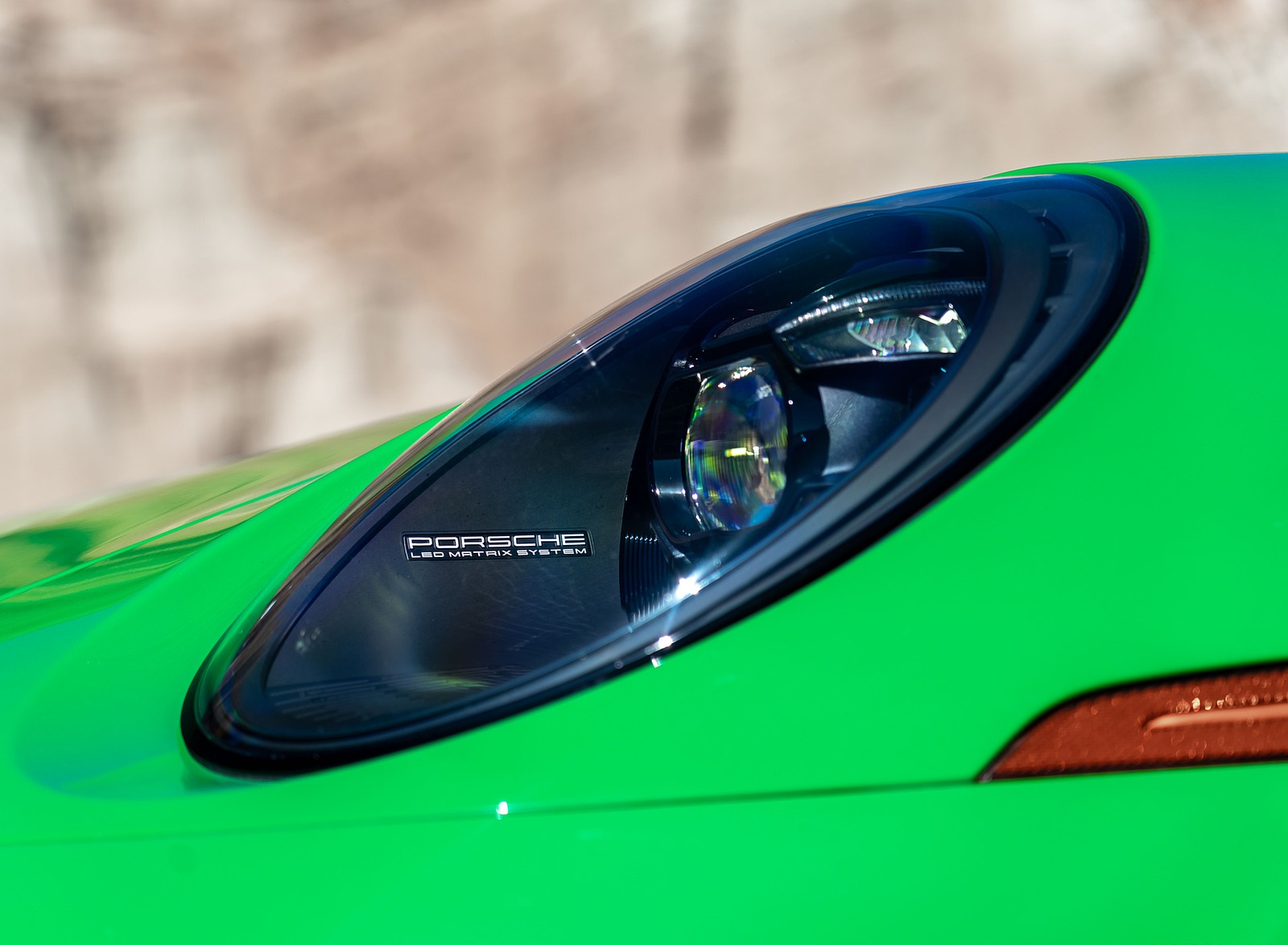 2021 Porsche 911 Turbo S Coupe (Color: Python Green) Headlight Wallpapers  #29 of 254