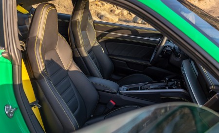 2021 Porsche 911 Turbo S Coupe (Color: Python Green) Interior Seats Wallpapers 450x275 (51)