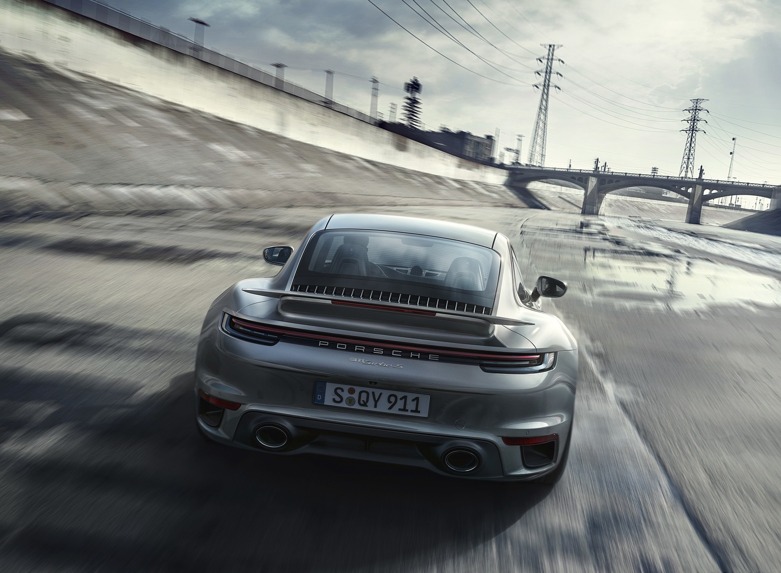 2021 Porsche 911 Turbo S Coupe Rear Wallpapers #211 of 254