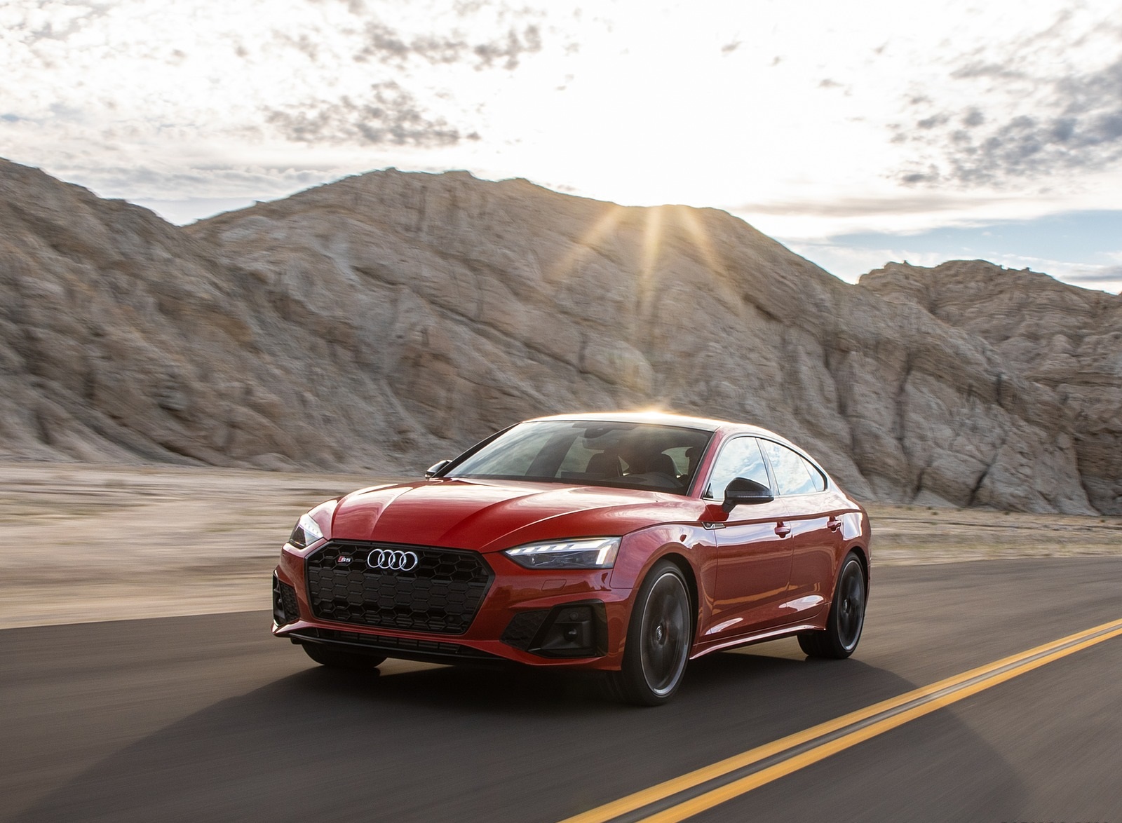 2020 Audi S5 Sportback (US-Spec) Front Three-Quarter Wallpapers (5)