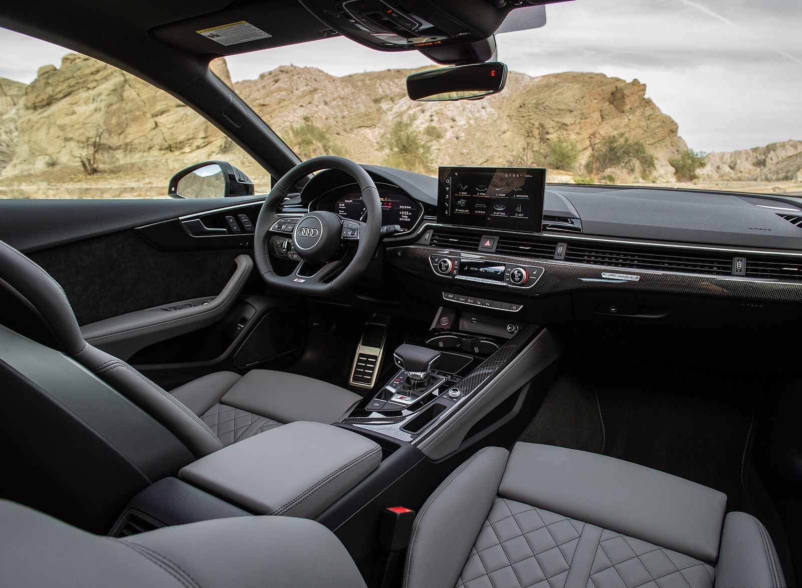 2020 Audi S5 Sportback (US-Spec) Interior Wallpapers #33 of 38