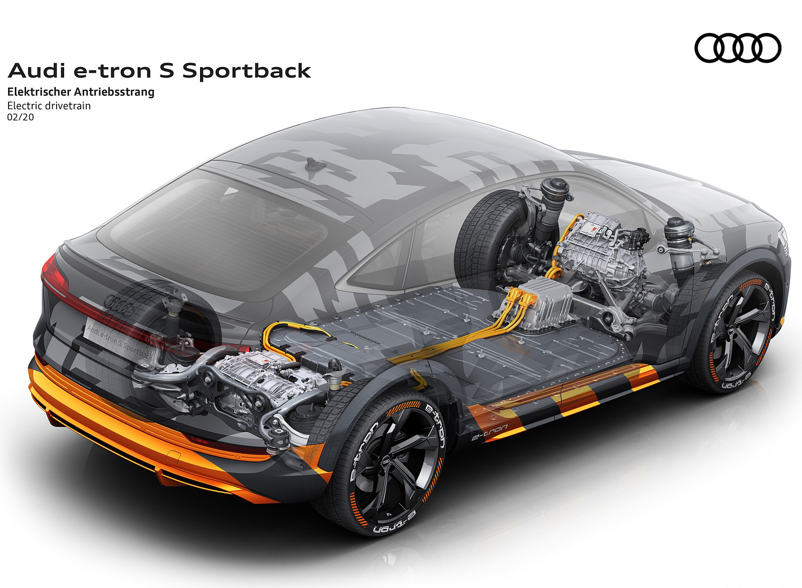 2020 Audi e-tron S Sportback Concept Electric drivetrain Wallpapers #54 of 61